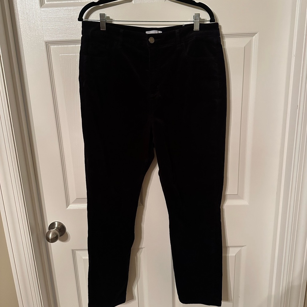 Beautiful black velvet pants!